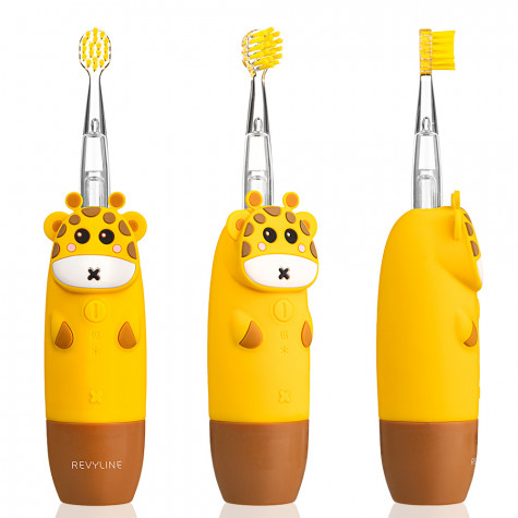 Электрическая звуковая зубная щётка Revyline RL 025 Baby, Yellow и по всей Армении в интернет-магазине Revyline.am