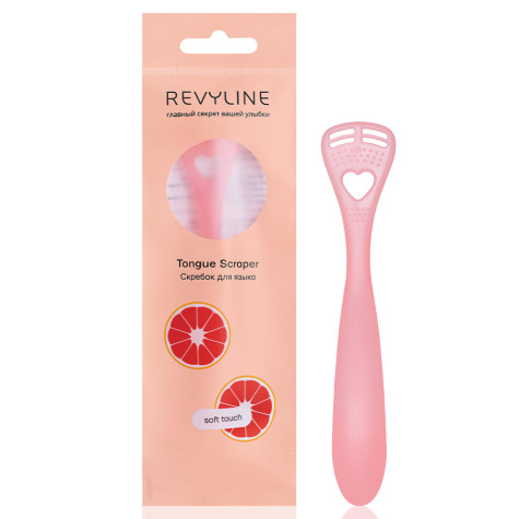 Скребок для языка Revyline Soft, розовый и по всей Армении в интернет-магазине Revyline.am