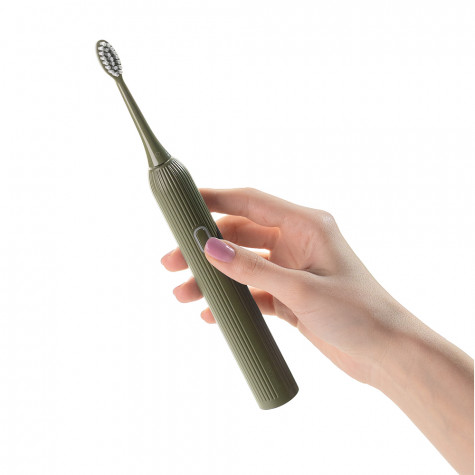 Электрическая звуковая зубная щётка Revyline RL 060, зеленая