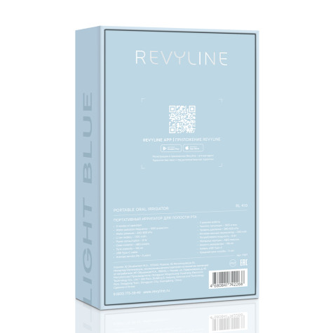 Портативный Ирригатор Revyline RL 410 Light Blue и по всей Армении в интернет-магазине Revyline.am