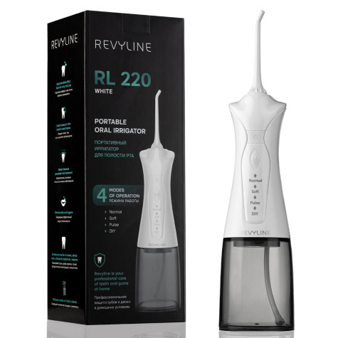 Портативный ирригатор Revyline RL 220, White и по всей Армении в интернет-магазине Revyline.am