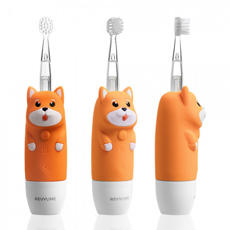 Электрическая звуковая зубная щётка Revyline RL 025 Baby Puppy, Orange и по всей Армении в интернет-магазине Revyline.am