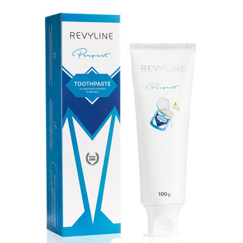 Зубная паста Revyline Perfect Сгущенное молоко и ваниль, 100 г и по всей Армении в интернет-магазине Revyline.am