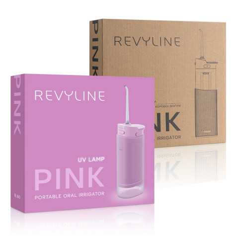 Портативный ирригатор Revyline RL 840, Pink и по всей Армении в интернет-магазине Revyline.am