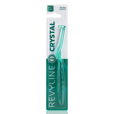 Зубная щетка Revyline S1200 Crystal Emerald, монопучковая и по всей Армении в интернет-магазине Revyline.am
