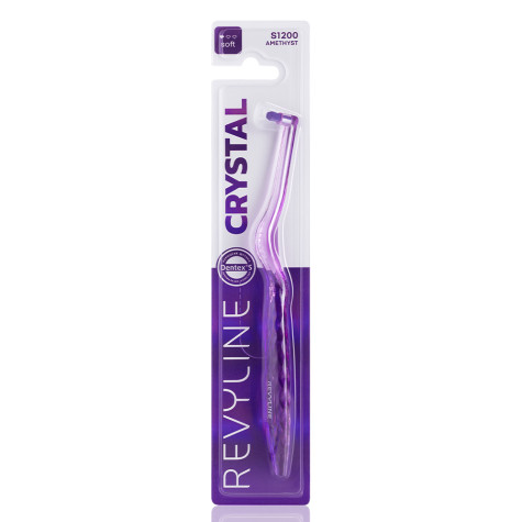 Зубная щетка Revyline S1200 Crystal Amethyst, монопучковая и по всей Армении в интернет-магазине Revyline.am